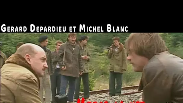 GERARD DEPARDIEU & MICHEL BLANC: sur le tournage de "Merci la vie" IX