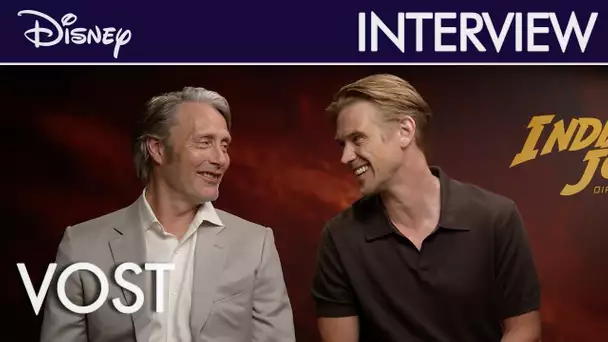 Indiana Jones et le Cadran de la Destinée - Interview : Mads Mikkelsen & Boyd Holbroo | Disney