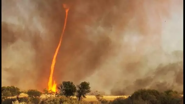 TORNADE DE FEU EN AUSTRALIE !