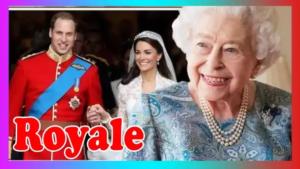 La reine fait un clin d'œil subtil à l'anniversaire de m@riage de Kate et du prince William