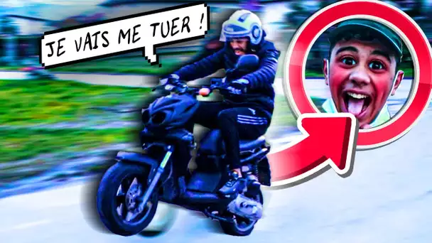 JE FAIS LE WHEELING CHALLENGE SA TOURNE MAL ! MOMO SE MOQUE DE MOI !