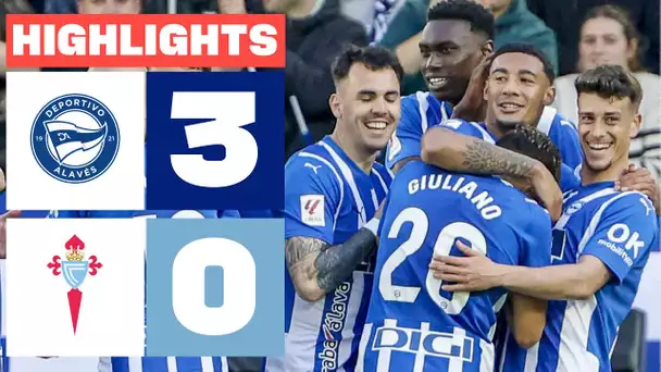 DEPORTIVO ALAVÉS 3 - 0 RC CELTA | RESUMEN LALIGA EA SPORTS