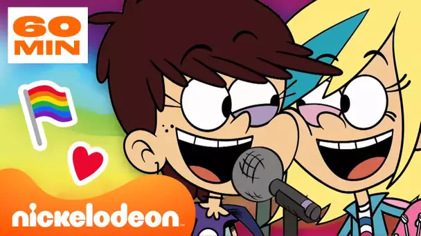 Bienvenue chez les Loud | 60 minutes de PRIDE LGTBQ+ dans Bienvenue chez les Loud 🌈 | Nickelodeon