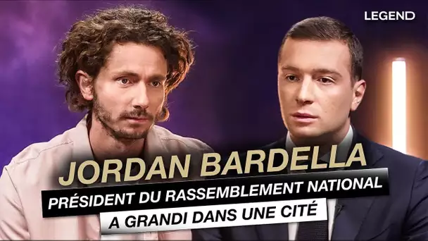 Jordan Bardella (président du Rassemblement National) a grandi dans une cité