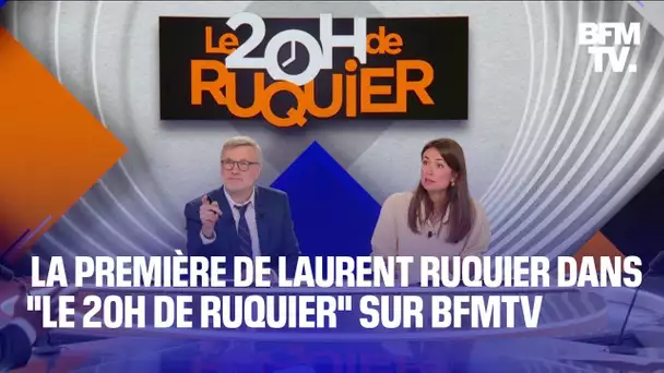Revoir la première du "20H de Ruquier" sur BFMTV