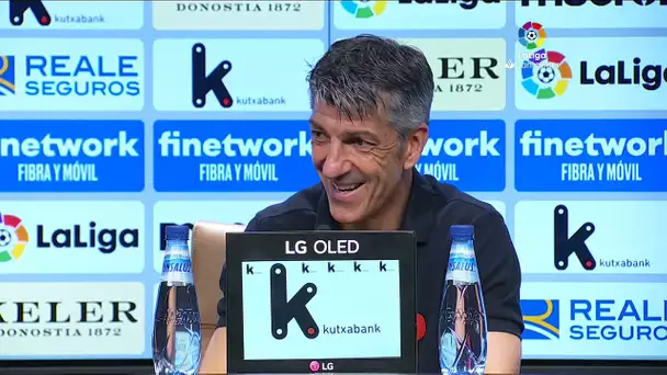 Rueda de prensa Real Sociedad vs RC Celta