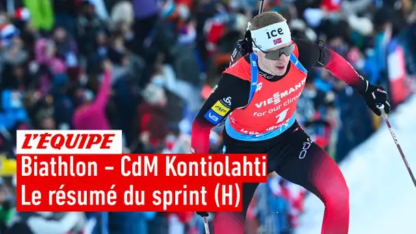 Le résumé du sprint de Kontiolahti - Biathlon - CM (H)