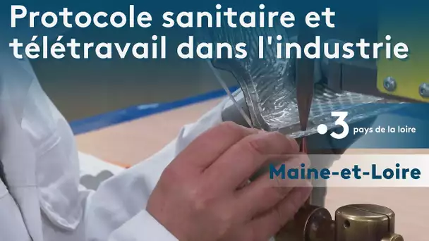 Les difficultés du télétravail dans l'industrie suite au nouveau protocole sanitaire