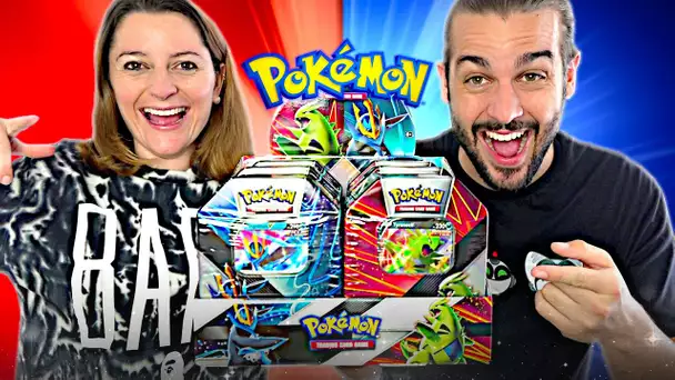 ON OUVRE TOUT UN CARTON DES NOUVELLES POKEBOX POKEMON TYRANOCIF V ET PINGOLEON V !