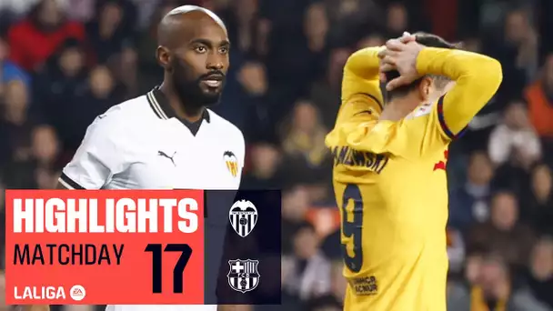 Resumen de Valencia CF vs FC Barcelona (1-1)