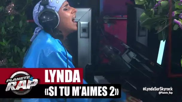 Lynda "Si tu m'aimes 2" (piano voix) #PlanèteRap