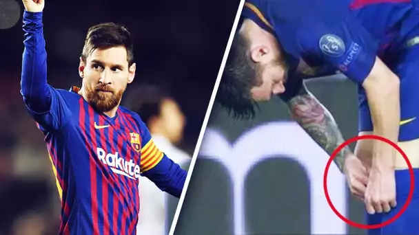 Pourquoi Messi met-il des petites pilules dans ses chaussettes ? - Oh My Goal
