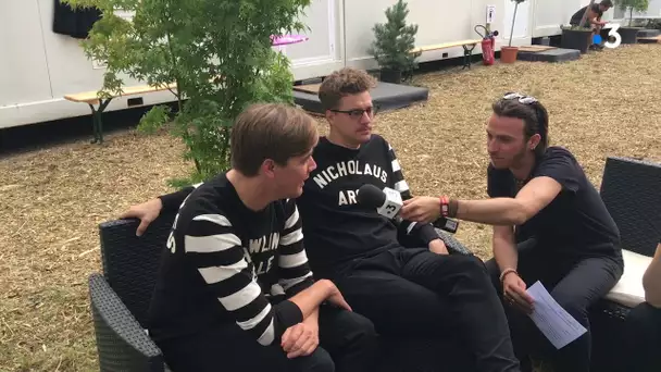 La nuit de l&#039;Erdre 2018 : interview The Hives par Gaume