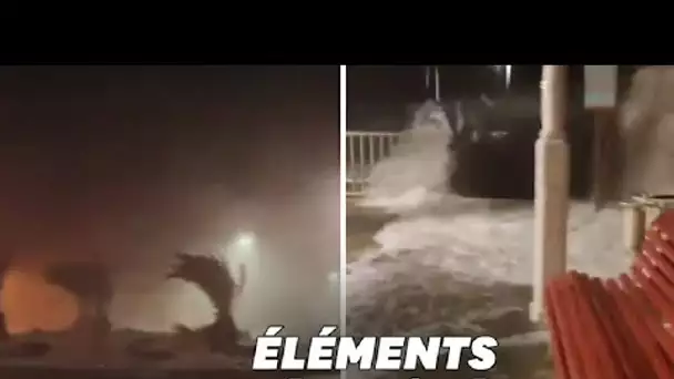 Les images de la tempête Fabien qui a violemment frappé plusieurs départements