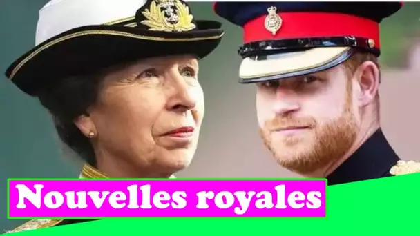 La princesse Anne « très désireuse » de prendre le titre retiré au prince Harry – « Un bon ajustemen