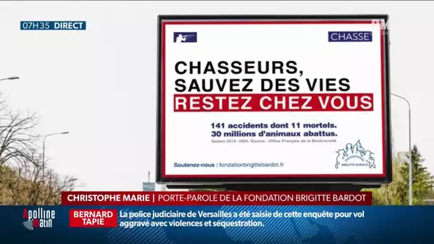 "Chasseurs, sauvez des vies, restez chez vous": la campagne anti-chasse qui fait polémique