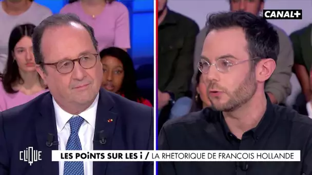 Clément Viktorovitch : La rhétorique de François Hollande - Clique - CANAL+