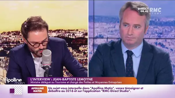 Lemoyne : "Avant la sanction pour manquement au télétravail, il y aura des mises en demeure"