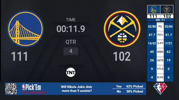 Nets @ 76ers | NBA on TNT Live Scoreboard