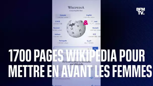 Elle a écrit plus de 1700 pages Wikipedia pour mettre en avant les femmes scientifiques