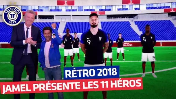 Rétro 2018 : La compo des Bleus en finale présentée par... Jamel Debbouze !