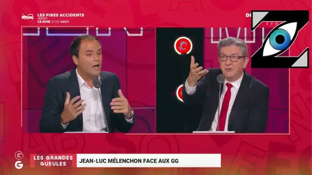 [Zap Télé] Ambiance électrique entre C. Consigny et J-L. Mélenchon sur le plateau des GG (14/09/21)