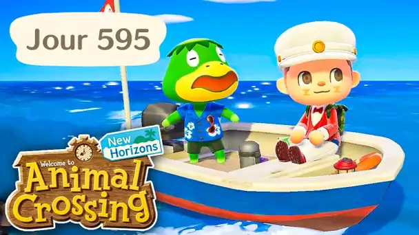 Jour 595 | La MAJ est là. OMG c'est GENIAL ! | Animal Crossing : New Horizons