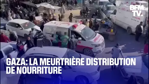 Gaza: la meurtrière distribution de nourriture