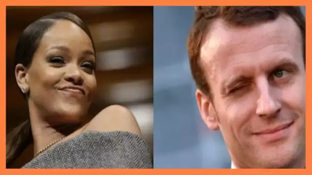 Bono puis Rihanna à l#039;Elysée, la semaine très people d#039;Emmanuel Macron