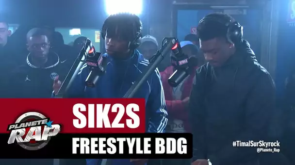 Sik2s - Freestyle BDG #PlanèteRap