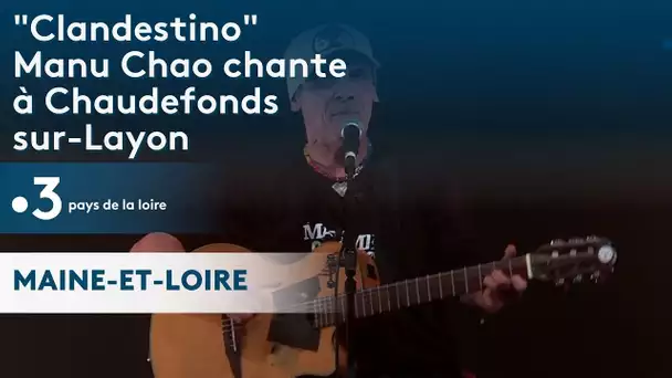 Manu Chao "Clandestino" à Chaudefonds-sur-Layon