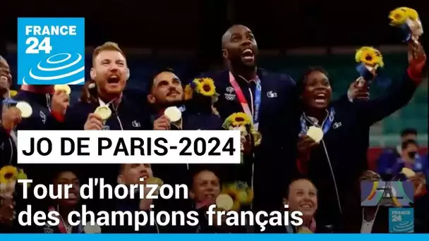 JO de Paris-2024 : tour d'horizon des champions français qui rêvent de conquérir l'Olympe