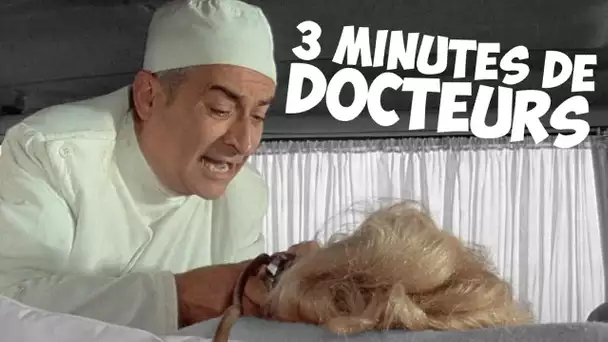 3 minutes de docteurs avec Louis de Funès !