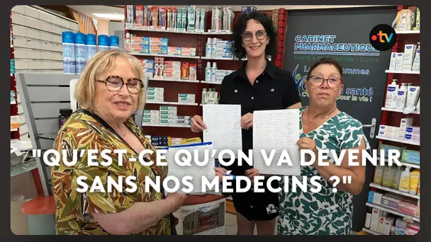 Des patients font signer une pétition contre le départ des médecins d'une petite ville bretonne