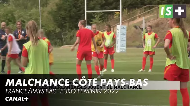 Les Néerlandaises jouent de malchance - Euro Féminin 2022