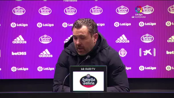 Rueda de prensa Real Valladolid CF vs Valencia CF.