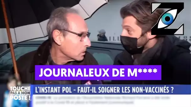 [Zap Télé] Un journaliste d'LCI malmené par des antivax ! (05/01/22)