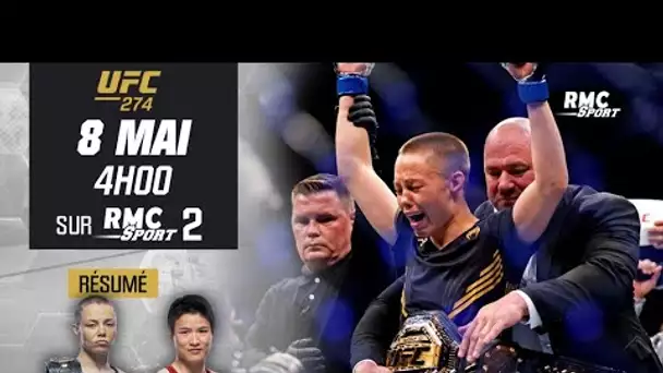 UFC : L'énorme kick de Namajunas pour devenir championne des pailles