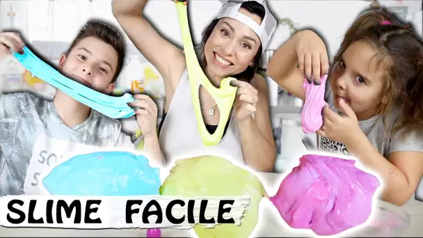 SLIME : Comment faire du Slime Fluffy avec de la mousse à raser / Tuto DIY