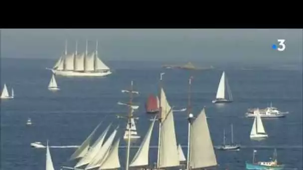 Clip bateaux présents à Brest 2020 (archives)