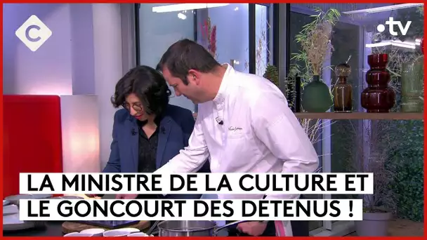 Le point cuisine de la ministre de la Culture - C à Vous - 15/12/2023