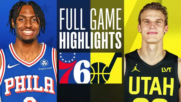 76ERS at JAZZ | FULL GAME HIGHLIGHTS | February 1, 2024