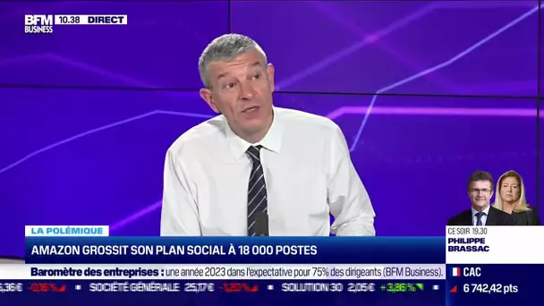 Nicolas Doze : Amazon grossit son plan social à 18 000 postes