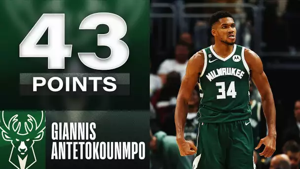 Giannis' Drops 43 PTS in HUGE Performance & W 😤