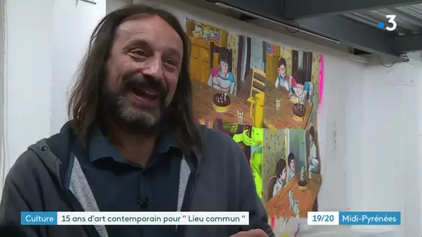 A Toulouse, Lieu commun - centre d'art & ateliers d'artistes - fête ses15 ans