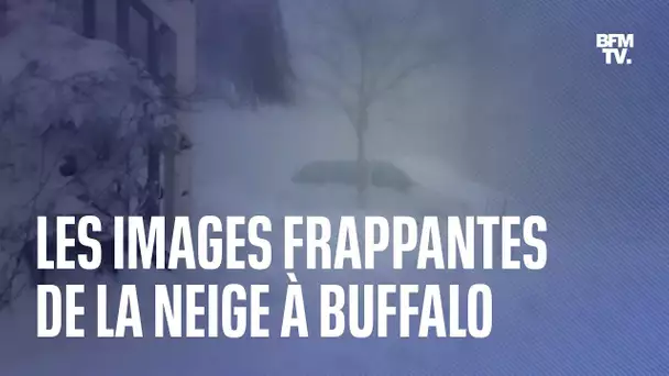 Les images impressionnantes de la neige à Buffalo