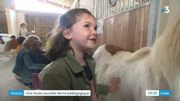 A St-Thonan, une nouvelle ferme pédagogique éveille les enfants à la nature