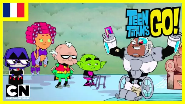 Teen Titans Go! en Français  🇫🇷 | La nuit s’allumera 1 -  à la recherche des pistes perdues