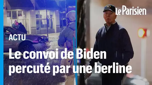 États-Unis : une voiture fonce sur le convoi de Joe Biden à quelques mètres de lui