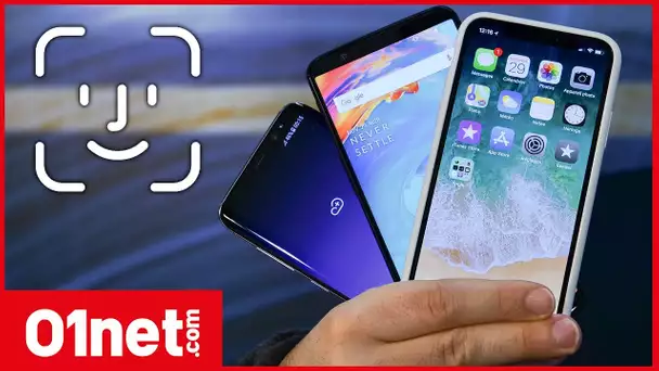 iPhone X, Samsung Galaxy S8, OnePlus 5T : lequel a la meilleure reconnaissance faciale ?